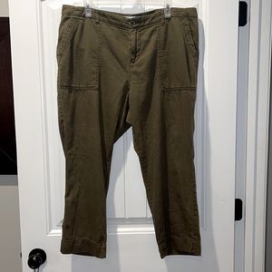 Old Navy size 14 straight khaki pants